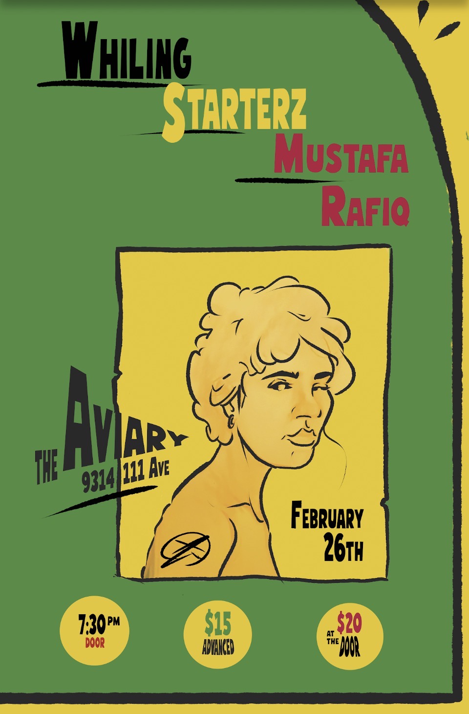 Whiling w. Starterz & Mustafa Rafiq @ The Aviary!