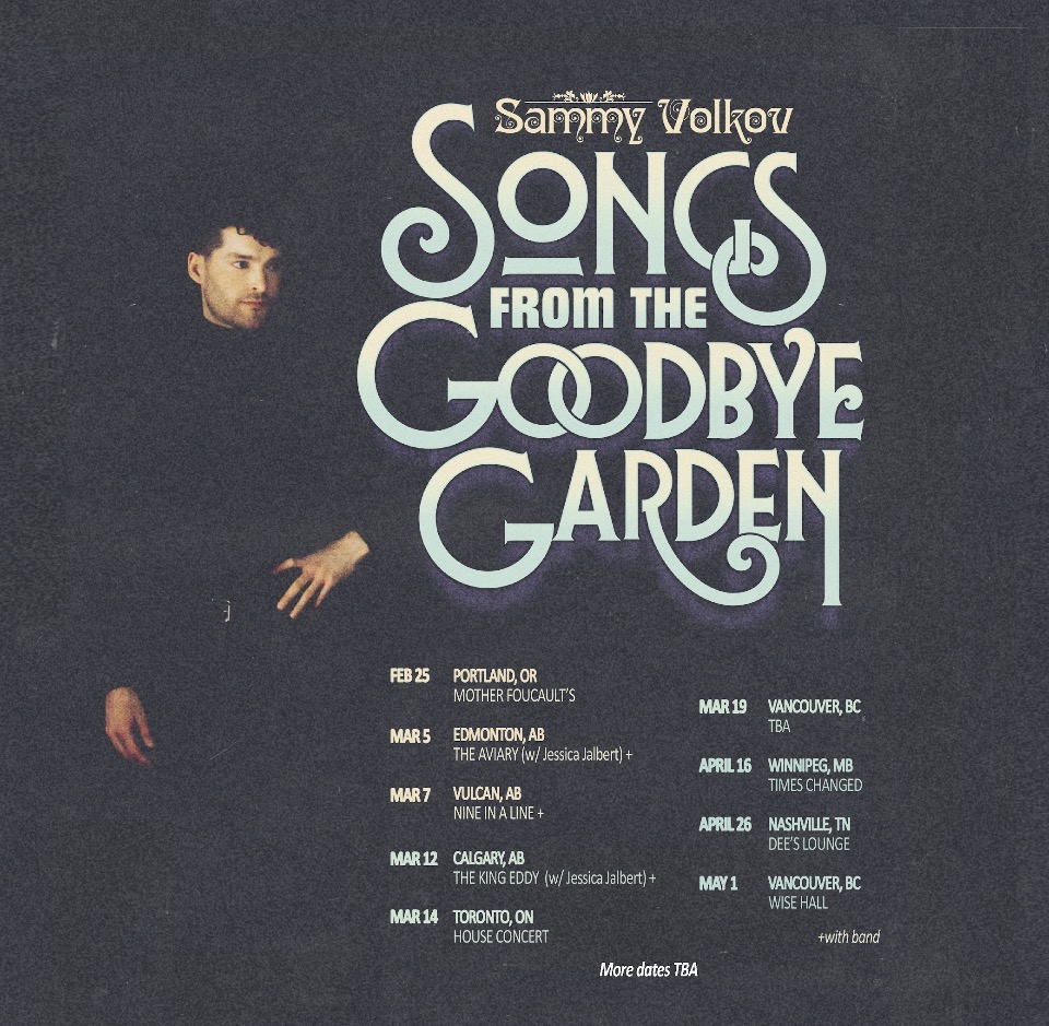 Sammy Volkov Album Release w. Jessica Jalbert @ The Aviary!